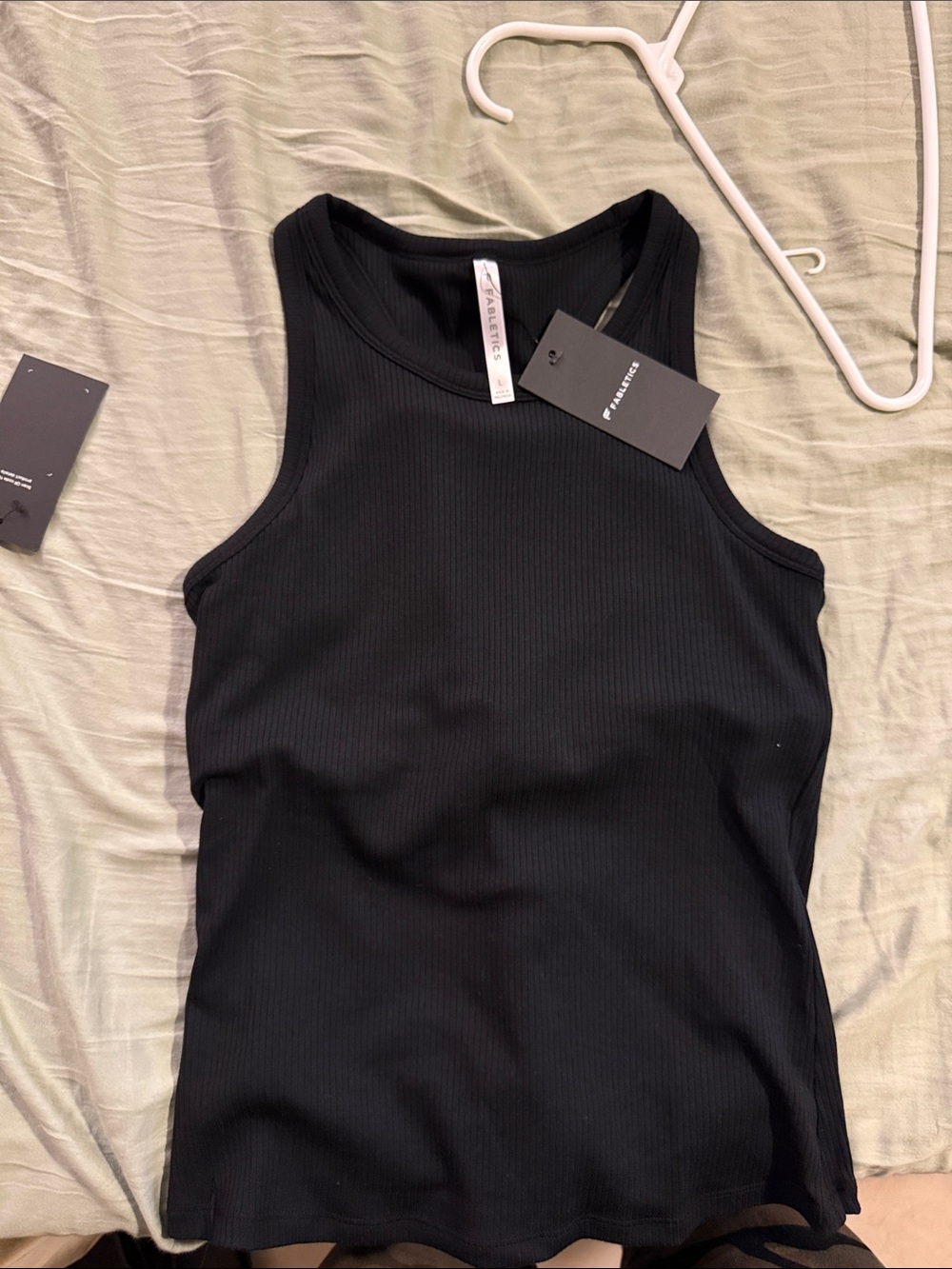 Fabletics Olive Green Active set pants and shirt - Picture 5 of 5